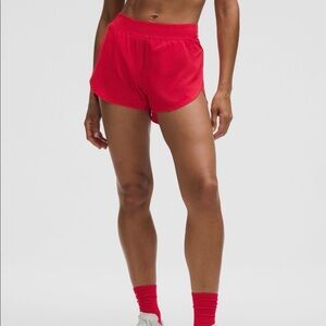 Lululemon Fast and Free High Rose Split Short 3”